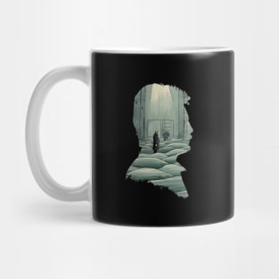 Andrei Tarkovsky´s Stalker Illustration Silhouette Mug